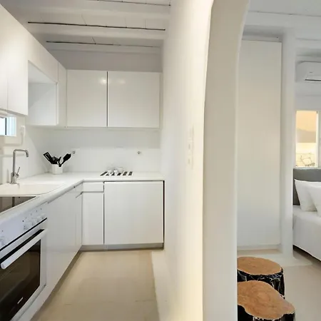 Aqua 1, Private Pool And Jacuzzi, Mykonos Villa Mykonos Town